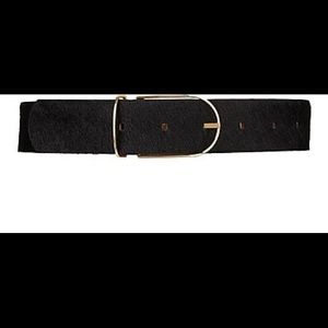 Maison Boinet calf hair belt